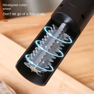 Household Electric Fish Scale Artifact Handheld Charging Automatic Stainless Steel Cutter Head Removal Tool