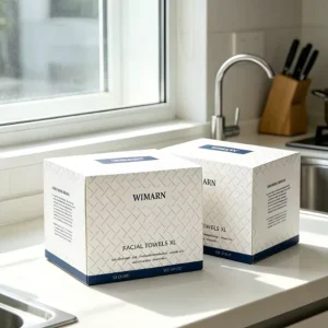 Household Essential Viscose Disposable Face Towel Hypoallergenic Lint Free Disposable Wipes for Kitchen Daily Cleanup