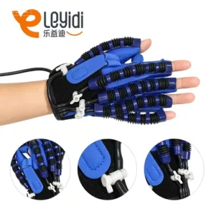 Household Finger Training Robotic Gloves Leyidi ISO Certified Electric Hand Exerciser for Stroke Recovery