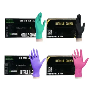 Household Food Kitchen Hotel Nail Art Manicure Beauty Salon Hospital Tattoo Glove Disposable Nitrile Gloves