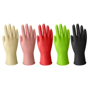 Household Gloves 26cm Available in Multiple Colors Customizable Rubber Gloves for Cleaning