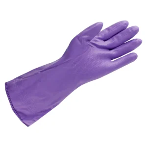 Household Insulated Gloves with PVC and Flannel Lining