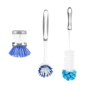 Household Kitchen Cleaning Brush Kitchen Sponges & Scrubbers Multi-Purpose Soap Dispensing Brush for Kitchen