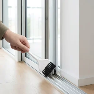 Household Kitchen Home Things Black PBT Bristles 7Colors Total 208mm Long 25mm Long Bristles Window Gap Cleaning Brush