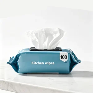 Household Kitchen Oil Cleaning Wet Wipes Hard Surface Appliance Cleansing Wet Tissue