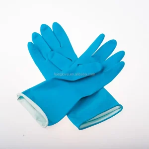 Household Kitchen Wash Dishes Cleaning Gloves Waterproof Warm Latex Gloves