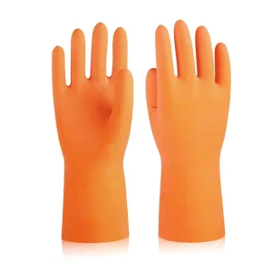 Household Latex Gloves Cleaning Gloves Latex Hand Glove Rubber Material for Dish Washing