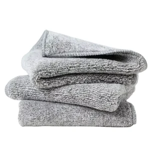 Household Microfiber Cleaning Cloth Kitchen Dishwashing Towels Water Absorption Non Stick Oil Rags