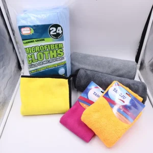 Household Microfibra Cleaning Cloth Microfiber Towel Car