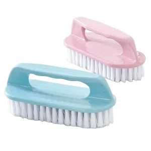 Household Plastic Clothes Washing Cleaning Brush with Handle