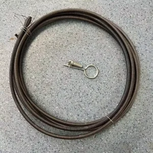 Household Sewer Dredging Device Spring Pipe Cleaning Tool 10MM