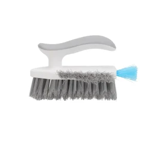 Household Stiff Bristles Multifunctional 4 in 1 Laundry Crevice Cleaning Brush Scrub Brushes for Corner Floor Seam