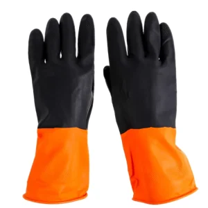 Household Waterproof Cleaning Kitchen Bathroom Janitorial Gloves Light Duty Oil Chemical Resistant Industrial Protective Gloves