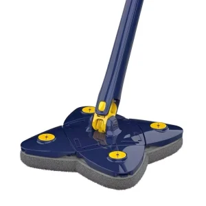 Hydraulic Dual purpose Dry Wet Water absorbing Household Floor Tool Telescopic Rectangular Stainless Steel Microfiber Mop