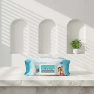 Individually Wrapped Non Woven Adult Wet Wipes 150x200mm Leak Proof for Outdoor and on the Go Use