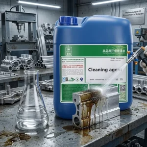 Industrial Aluminum Processing Degreaser & Oil Remover Fast Drying No Residue Cleaning Agent for Floor Use (Barrel Pack)