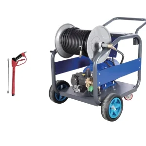 Industrial Commercial Use Electric Washer Equipment Duct Drain Cleaning Machine Water Jet High Pressure Pipe Cleaner