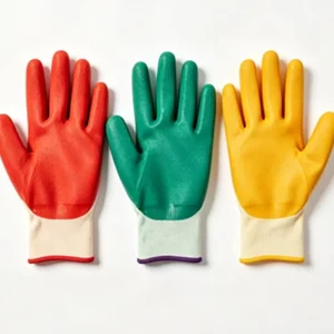 Industrial Construction Work Safety Gloves Latex Coated Protective Working Gloves