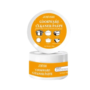Industrial Grade Heavy Duty Kitchen Cookware Cleaner Paste Removes Burnt Stains From Induction Aluminum Copper Scratch Free 300g