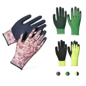 Industrial Heavy Duty Safety Hand Latex Coated Construction Work Garden Gloves Protective Gear Working Gloves