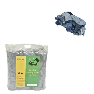 Industrial High Quality Bulk Commercial Cleaning Cloths Used Clothes Rags for Furniture and Glass Wiping