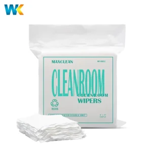 Industrial High Quality Dust free Cleaning Cloth Cleanroom Cloth Wipes 9″x9″ 100% Polyester Cleanroom Wipes Cleaning PCB
