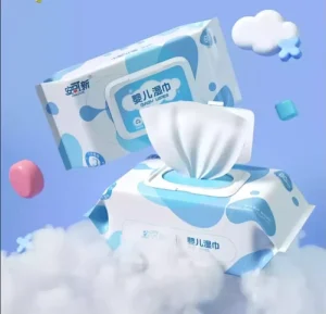 Infant Wet Wipes Flip Top Lid Moisture Lock for Pharmacies & Baby Stores Hypoallergenic Alcohol Free