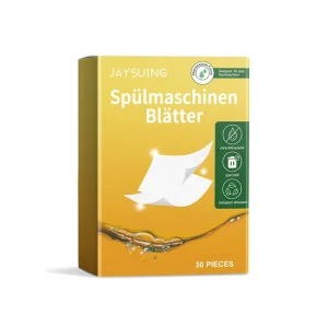 JAYSUING Eco Friendly Dishware Detergent Tablets Fresh Gentle Cleaning for Kitchen Tableware Decontamination and Degreasing