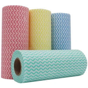 Japanese Hotel restaurant Use Disposable Wave Wiping Rag Cleaning Cloth Set
