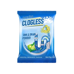 Jaysuing Effective Drainage Removal Powder Sewer Toilet Kitchen Pipe Dredging Agents Unblocking Agents