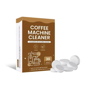 Jetway Eco Friendly Disposable Coffee Machine Descaling Cleaning Tablets for Efficient Stain Removal