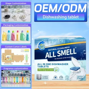 Joya UltraEfficient Disposable Dishwashing Tablets 5%-15% Active Ingredient Sparkling Clean Antibacterial Stain Dishwasher