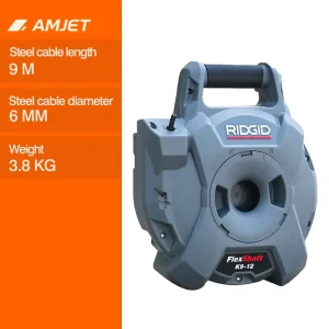 K9-12 9m Drain Cleaning Machine 2500rpm Drain Pipe Cleaning Equipment 50mm Drain Cleaner for Drainage Pipe Cleaning