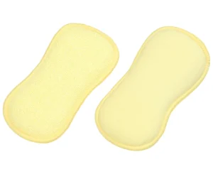 KDIJET High Quality Cleaning Dishwashing Sponge Scouring Pad Microfiber Sponge 15x9x2cm 250%-500% Water Absorption for Kitchen