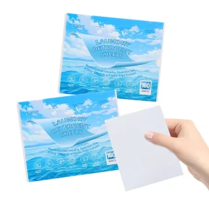 KELEE Clothes Clean No Plastic Jug Laundry Detergent Sheets Private Label Laundry Detergent Sheet