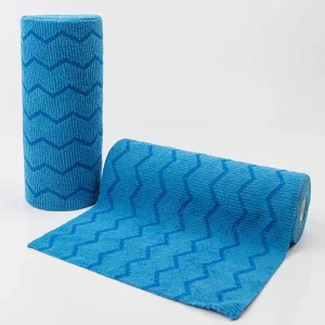 Kation 300gsm Microfiber Towels Tear Away Lint-Free for Kitchen Cleaning Dish Glass Drying Car Wash Square Knitted Technics