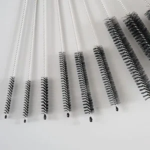 Kit Industrial Grade Stainless Steel Tube Cleaning Brush Long Nylon Bristle Plastic OEM Support
