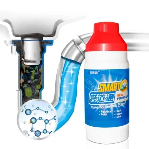Kitchen Bathroom Drainpipe Sink Sewer Blockage Eco Friendly 200g Cleaner Powder
