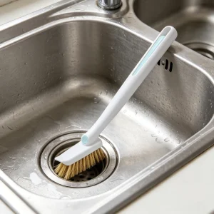 Kitchen Brush Multifunction Double Head Corner Cleaning Brush Long Handle Two Tone Multi Purpose Stove Brush