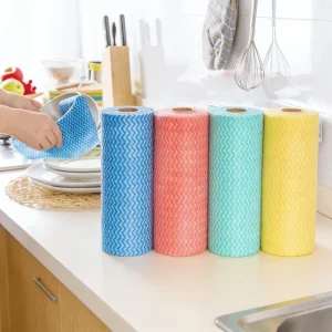 Kitchen Chinese Clothe Roll Cleaning Cloth for Hanging Hand Disposable Cleaning Cloth