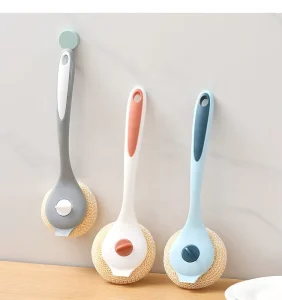 Kitchen Cleaning Accessories Household Dishwashing Pot Brush Multifunctional Long Handle Washing Brush