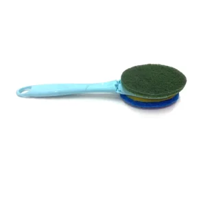 Kitchen Cleaning Brush Replaceable Long Handle Pot Brush Multi Function Brush