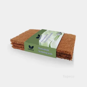 Kitchen Cleaning Coir Scrubber Natural Sponge Dish Scrub Clean Scouring Pad Non Scratch Coconut Fiber Scouring Pad