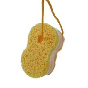 Kitchen Cleaning Dish washing Scrub Strong Decontamination Biodegradable Three Layer Seaweed Scouring Pad Sponge
