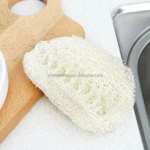 Kitchen Cleaning Dishes Washing Loofah Sponges Scouring Pads Cellulose Sponge