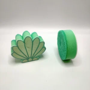 Kitchen Cleaning Green Scouring Pad Polyester Kitchen Sponge Cleaning Cloths Dish Washing Sponge