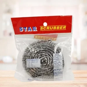 Kitchen Cleaning Heavy Duty Sustainable Multi Function Stainless Steel Spiral Round Ball Scourer Sponges Scouring Pads