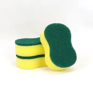 Kitchen Cleaning Polyester Sponge Scourer Scouring Pad for Effective Cleaning