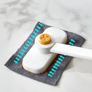 Kitchen Cleaning Replaceable Rag Cleaning Brush Washcloth Face Towels Cleaner Brushes With Handle