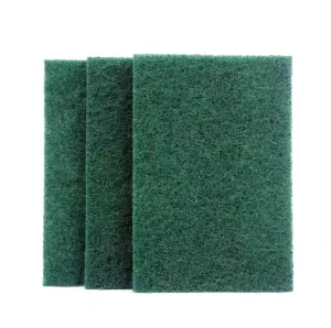 Kitchen Cleaning Scourer Heavy Duty Cellulose Green Scouring Pads Sponge for Kitchen